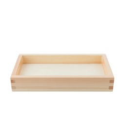 [WOD0027] Wooden Tray 23x12 cm