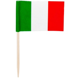 [FLG0010] Italy Flag Toothpicks (100 Pcs)