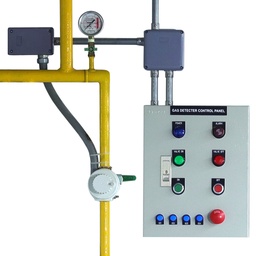 [KAS0030] ชุดตัดแก๊ส Motor drive valve + ตู้ควบคุม (เดินไฟไม่เกิน 20 เมตร)