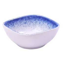 [CRM0776] ชามจตุรัสสีลายเมฆ 4 นิ้ว