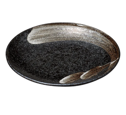 [CRJ0237] Round Plate (Akiyo) 8"
