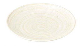 [CRJ0256] 丸皿 10" (立春刷毛)