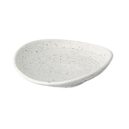 [CRJ0119] White Karatsu Sashimi Bowl 7.25"
