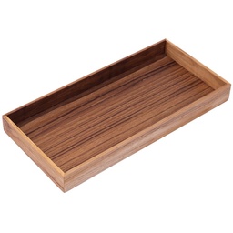 [WOD0120] กล่องไม้สักสี่เหลี่ยม 25x12x2.8 ซม.
