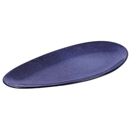 [CRM0846] Oval Plate 14" (Deep Blue)