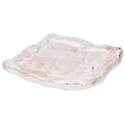 [CRM0872] Square Plate 22.5 cm (Tundra)