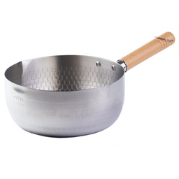 [KST0603] Stainless Steel Yukihira Pot 18 cm (18-8)