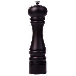 [KIT0298] ขวดบดพริกไทยไม้บีชสีน้ำตาลดำ 25 ซม.