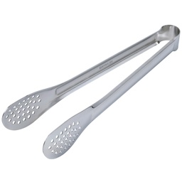 [KST0641] Stainless Steel Perforated Tongs 12" (18-8)