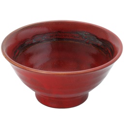 [CRM1171] ชามเท็นด้ง 7 นิ้ว (Black Rose)